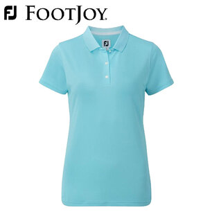 Footjoy Stretch Pique Poloshirt 94325 Dames Aqua