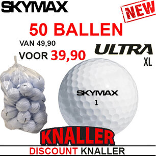 50 Ballen Skymax Soft Golfballen