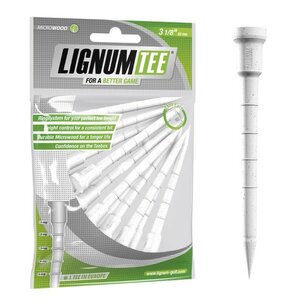 Lignum Golf Tees 82 MM 12 Stuks (Wit) Lignum Golf Tees 82 MM 12 Stuks (Wit)