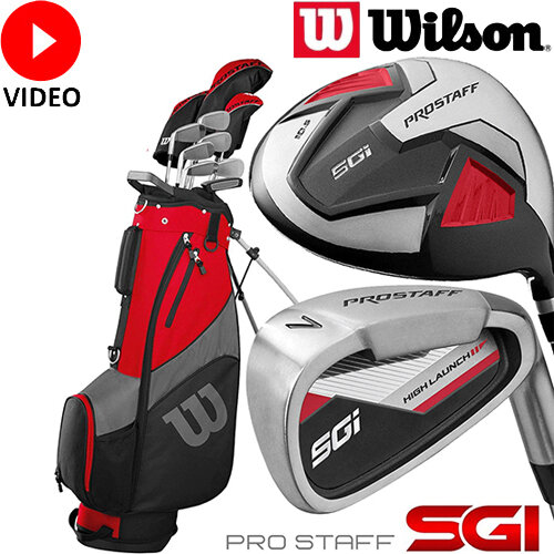 Wilson Prostaff SGI + Golftrolley -